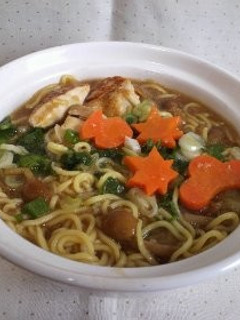 麺の力 ほっこり鶏みぞれ煮風♪中華そば-レシピのメイン写真