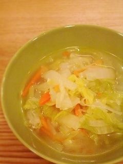 冬野菜たっぷり塩麹スープ-レシピのメイン写真