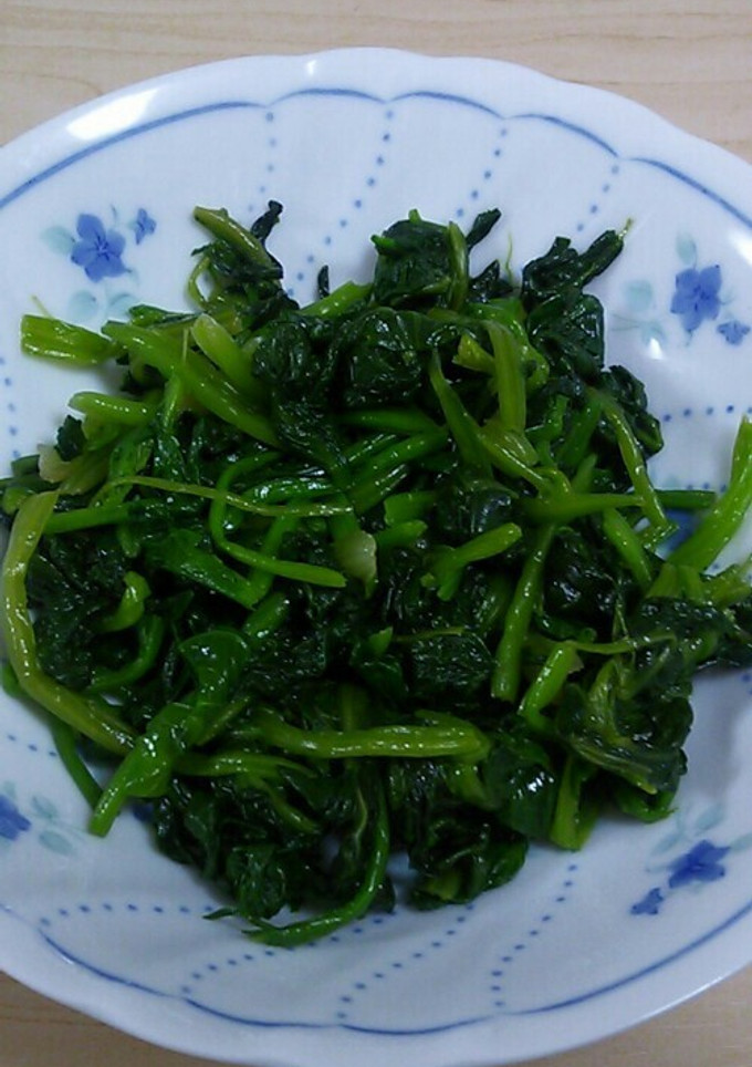 ほうれん草の中華風おひたし-レシピのメイン写真