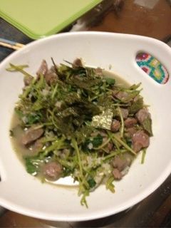 砂ずりと三つ葉の塩麹炒め-レシピのメイン写真
