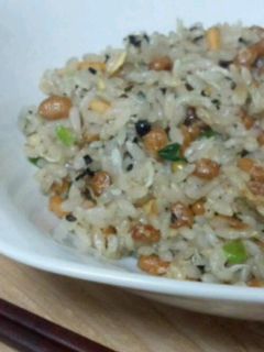 納豆しらすちゃーはん☆-レシピのメイン写真