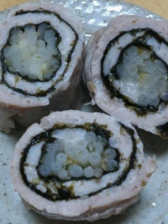 塩麹豚の海苔もやし巻き-レシピのメイン写真