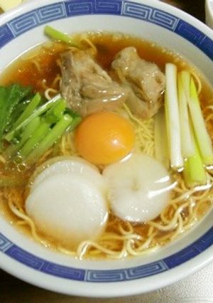 麺の力中華そばを、スペアリブとかぶで！-レシピのメイン写真