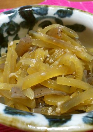 ヤーコンの麹炒め-レシピのメイン写真