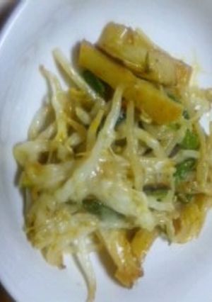*野菜のチーズ絡め炒め*-レシピのメイン写真