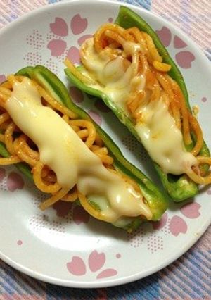 お弁当に♪ピーマンカップ-レシピのメイン写真