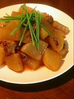 大根と豚肉のピリ辛うま煮-レシピのメイン写真