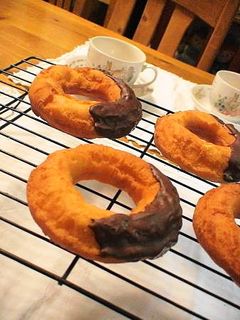 簡単☆チョコファッション風☆ドーナツ-レシピのメイン写真