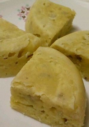 レンジでもっちりバナナケーキ(蒸しパン)-レシピのメイン写真