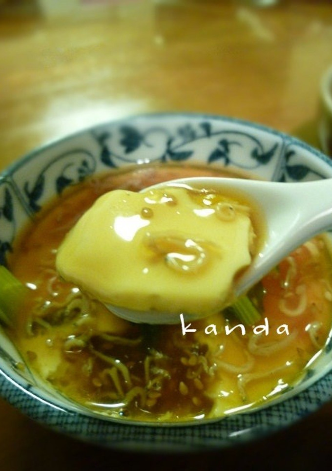 失敗しない！中華風あんかけ茶碗蒸し-レシピのメイン写真