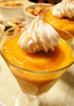 ＊クリスマス＊南瓜の簡単プリン風＊-レシピのメイン写真
