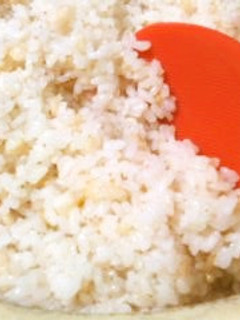 手抜き過ぎ?梅と天かすの炊き込みご飯-レシピのメイン写真