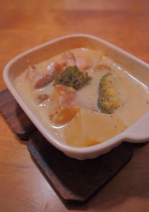 焼きじゃがいものクリームシチュー-レシピのメイン写真