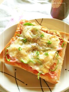 ⋆ちょっと和風⋆な ぴざとーすと。-レシピのメイン写真