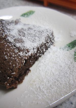 チョコケーキ（オーブントースター）-レシピのメイン写真