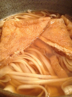 稲庭きつねうどん<着替え中に出来る夜食>-レシピのメイン写真