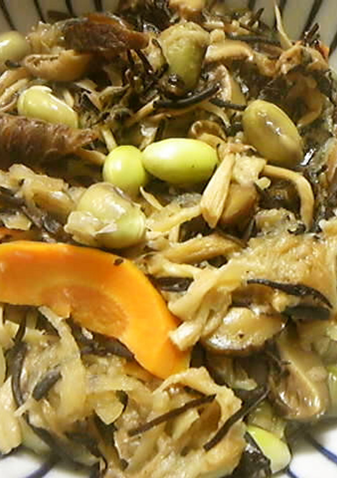 乾物と干し野菜の煮しめ-レシピのメイン写真