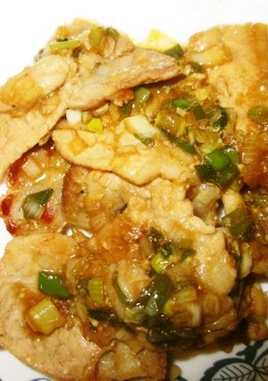 やみつき!豚肉のねぎソース炒め-レシピのメイン写真