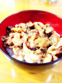 ピリ辛!豚丼-レシピのメイン写真