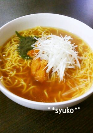 主人の愛する唐揚げラーメン。-レシピのメイン写真