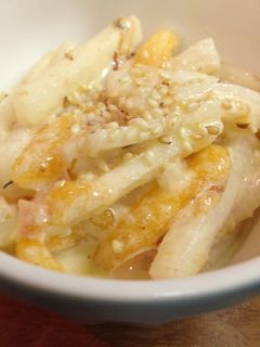 柿★大根 和風サラダ-レシピのメイン写真
