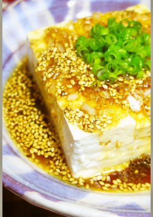 冷奴や湯豆腐に！めんつゆとごま油絶品だれ-レシピのメイン写真