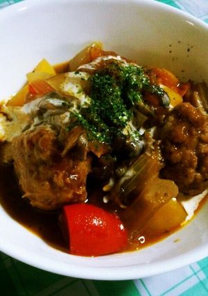 余り野菜で！健康ミートボール煮-レシピのメイン写真