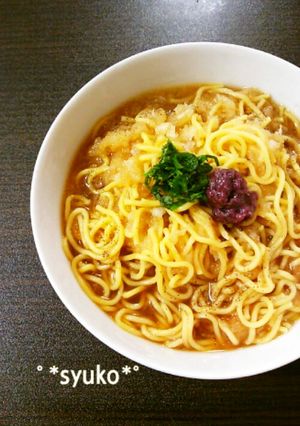 大根おろしでいただく中華そば。-レシピのメイン写真