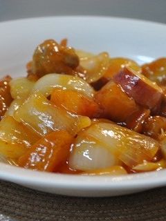 ピリ辛酢豚-レシピのメイン写真