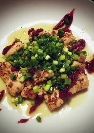 ササミの梅肉ごま油-レシピのメイン写真