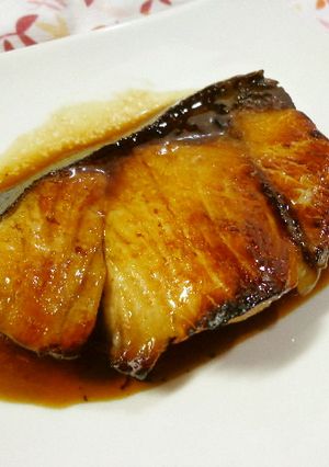 ブリの照り焼き♪グリルで☆母直伝-レシピのメイン写真
