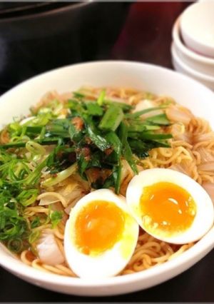 うま辛☆★ニラおろし乗せ白菜ラーメン-レシピのメイン写真