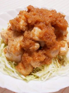 さっぱり美味美味♡むね肉のおろし焼き-レシピのメイン写真