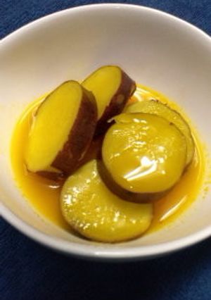 さつまいものみかんジュース煮-レシピのメイン写真