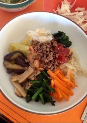 韓国風牛そぼろ☆常備菜 ビビンバにも-レシピのメイン写真