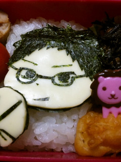 黒子のバスケ 日向のキャラ弁-レシピのメイン写真