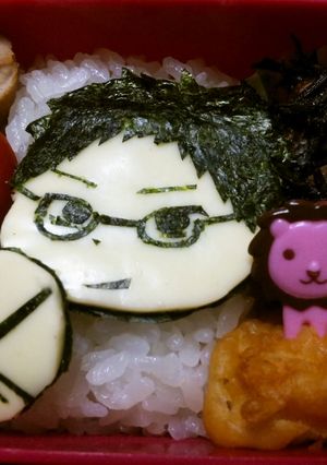 黒子のバスケ　日向のキャラ弁-レシピのメイン写真