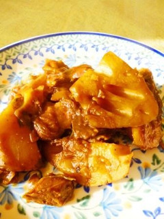 砂肝とレンコンの五香粉味噌煮-レシピのメイン写真