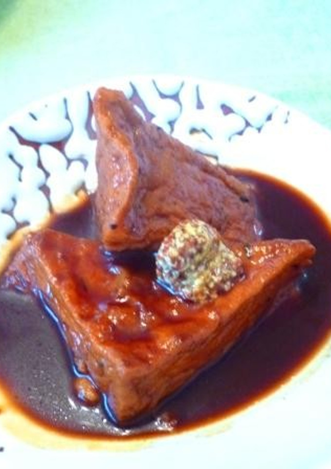 厚揚げのみそだれ煮-レシピのメイン写真