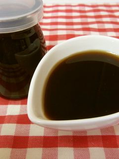 黒蜜(黒砂糖:ザラメ:水=1:1:1)-レシピのメイン写真