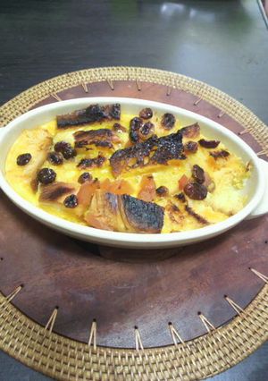 オーブントースターで焼きパンプリン-レシピのメイン写真