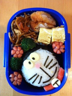 キャラ弁ドラえもん♬-レシピのメイン写真