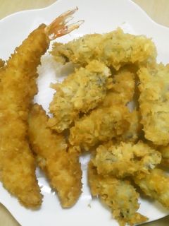 料理人の家のエビフライとカキフライ-レシピのメイン写真