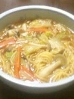ひとりランチに♪生姜あんかけラーメン♪-レシピのメイン写真