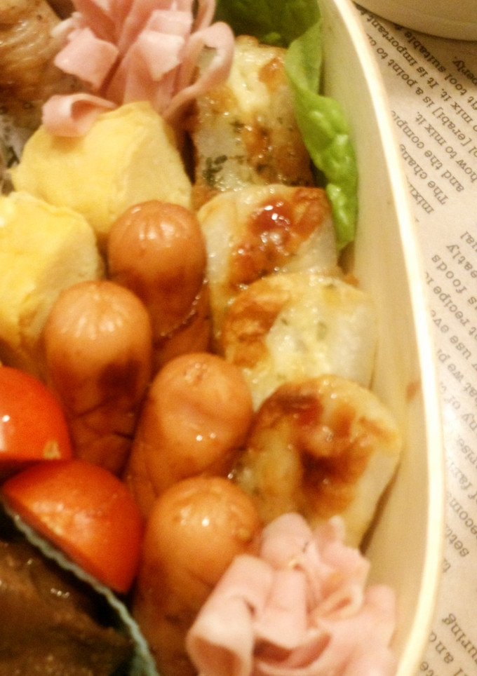 お弁当に簡単♪ちくわの2色焼き★-レシピのメイン写真