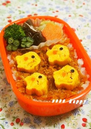 キャラ弁★断面がお魚の卵焼き-レシピのメイン写真