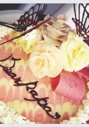 バレンタインにパパへの♡ケーキ♡-レシピのメイン写真