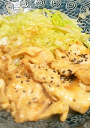 安いヘルシーやわらか鳥胸肉の生姜焼き-レシピのメイン写真