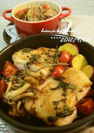 チキン＊さつま芋＊きのこのオーブン焼き-レシピのメイン写真