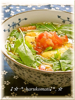 トマたま♡女子ラーメン♪-レシピのメイン写真